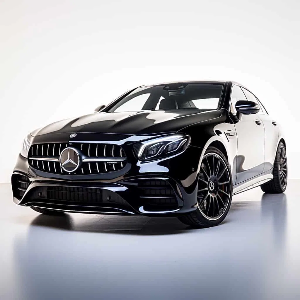 black mercedes
